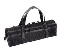 MoSundi Grand sac de rangement de camping avec fermeture à fil rapide d'accès, poche en maille pour piquets de sol, sac à outils d'extérieur en nylon