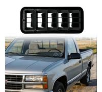 MoSundi Grille d'aération noire pour pare-chocs arrière, pour Chevy 1999-2022, couvercle d'admission d'air en plastique remplace 13596856 15037013