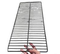 MoSundi Grille de réchauffement à 3 niveaux pour grills Z Série 1000, extra pour grande grille de cuisson de 1060 m², accessoire de barbecue robuste en acier noir (taille L)