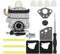 MoSundi Honda FG100 GX31 Kit de carburateur avec joints, filtre à air, conduite de carburant compatible avec motoculteur de jardin GX22 HHE31C HHT31S UMK431