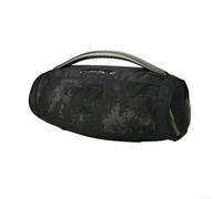MoSundi Housse de haut-parleur pour JBL Boombox 3 - Sac de rangement en nylon résistant aux rayures Noir 27 x 19 cm