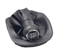 MoSundi Housse de levier de vitesse et kit de handball pour Volkswagen Passat B5 5 vitesses 6 vitesses Noir