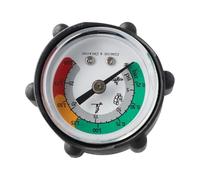 MoSundi Jauge de pression gonflable pour bateau - 2 bars - 30 PSI - Double unité - Testeur d'air - Kayak - Planche de surf - Boîtier portable en polypropylène avec noyau en cuivre