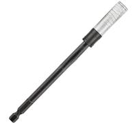 MoSundi Jeu d'adaptateurs de porte-embouts en acier 92 mm et 150 mm, compatible avec visseuses à percussion et perceuses, noir