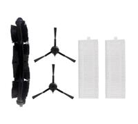 MoSundi Kit brosse principale, filtres et brosses latérales pour robot aspirateur Polaris PVCRDC 6002, kit de rechange en nylon et plastique
