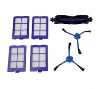 MoSundi Kit d'accessoires de rechange pour aspirateur domestique RoboVac X8, brosses latérales et filtres compatibles avec Eufy