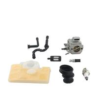 MoSundi Kit de joints de filtre à air de carburateur avec filtres à carburant et à huile compatible avec tronçonneuse Stihl 029 039 MS290 MS310 MS390