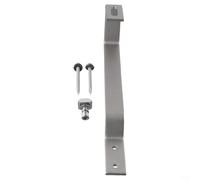 MoSundi Kit de montage de crochet de toit en acier inoxydable pour panneau solaire et tuiles de castor et pierres de toit, comprend des vis à bois, argent (B)