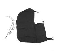 MoSundi Leaf Sac d'aspirateur avec fermeture éclair et ovale, connecteurs ronds, tissu résistant à la déchirure, pour GE-CL 36 Li E-Solo, pour Gardenic Hof 3000W