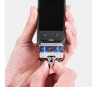 MoSundi Libération rapide pour montage pour Insta360 X4 ACEPRO X3 X5 - Base de caméra en alliage d'aluminium léger avec vis de 6,35 mm, trépied pliable pour vélo, voyage, selfie, voiture