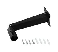 MoSundi Long support mural en alliage de 24 cm compatible avec antenne parabolique Starlink Gen 2 pour une installation sécurisée en extérieur, noir