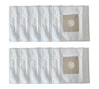 MoSundi Lot de 10 sacs à poussière de rechange pour AEG Berry, pour Smart ; pour aspirateur robot AM Basics 1,5 L, sacs de collecte automatique de station vide de grande capacité