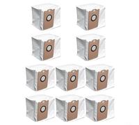 MoSundi Lot de 10 sacs à poussière, sacs à poussière pour robot, conteneur pour aspirateur robot, collecter et retenir la poussière pour l'air pour robot robot T10 Plus Accessoires