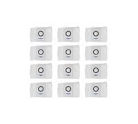MoSundi Lot de 12 sacs d'aspirateur ECOfor VACS pour DEEBOT T20 / Ofor MNI X1 / T10 Turbo pour modèles, noir, 19 x 15 x 12 cm, accessoires de rechange en plastique