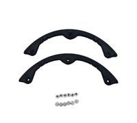 MoSundi Lot de 2 barres de protection de nez incurvées pour snowboard - Résistance à l'usure - Conçu pour la protection de la planche à neige et l'utilisation de la planche à roulettes (M)