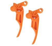 MoSundi Lot de 2 leviers de déclenchement d'accélérateur 4144-180-1550 pour débroussailleuse FS36 FS40 FS56C FS56R Orange en plastique haute densité