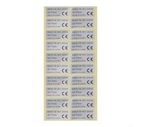 MoSundi Lot de 20 autocollants pour vélo électrique BAFANG BBS01, moteurs BBS02, compatibles avec les entraînements de vélo électriques, PVC argenté pour marquage de protection (48 V 750 W)