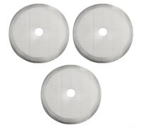MoSundi Lot de 3 filtres réutilisables en maille d'acier inoxydable, pour cafetière à piston de 350 ml, 800 ml, 1000 ml (pour 350 ml)