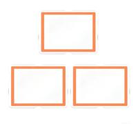 MoSundi Lot de 3 verres anti-reflets HD pour écran Canon SX740 HS | Finition HD anti-éblouissement, réduit la réflexion du soleil, vision claire en plein air, ajustement précis pour SX740 HS