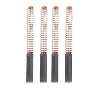 MoSundi Lot de 4 balais de charbon pour mixeurs sur socle 6 x 6 x 25 mm, pour 4K45SS 5K5SSWHK55K KSM110 KP50P, remplace la pièce W10380496 9706416 4162648