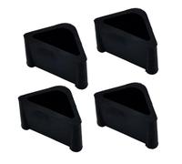 MoSundi Lot de 4 pieds tréteaux de rechange pour modèles WM225 WM425 MM003 Workmate, partie en plastique noir 242394-00 compatible avec plusieurs types