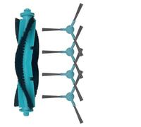 MoSundi Lot de 5 brosses principales et brosses latérales de rechange pour aspirateur robot ATVEL, SmartGyro R80, Conga 2499, Ultra Home, Titan Robot Aspirateur, Plastique Nylon