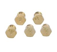 MoSundi Lot de 5 buses de jet de gaz GPL pour kit de conversion de propane compatible avec brûleurs à gaz 0,5/0,7/0,87/1,02 mm pour injecteur en métal