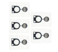 MoSundi Lot de 5 sacs de filtre à poussière en tissu pour AS 1032 PG AS 1232 pour 2605411167 pour aspirateur Berner BWDVC Pièces de rechange Accessoires lavables en microfibre Tampons de nettoyage