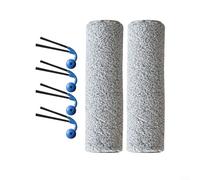 MoSundi Lot de 6 accessoires pour aspirateur Ecovacs X9 Pro, X11 Pro, T80s, comprend 4 brosses latérales et 2 rouleaux serpillères, pour nettoyer les sols en profondeur