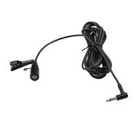 MoSundi Microphone externe de voiture Jack 3,5 mm haute sensibilité bruit | Câble de réduction 2,7 m pour autoradio Kenwood pour Sony Alpine pour autoradio CD Pioneer