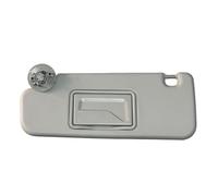 MoSundi Pare-soleil de pare-brise avant de voiture pour Chevrolet Aveo - Remplacement côté gauche ou droit, OEM 95034256 95034253, ABS gris