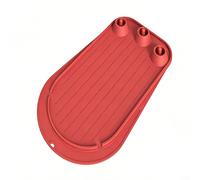 MoSundi Patin coulissant en silicone robuste pour batteurs sur socle de 5 litres, protection antidérapante, pour artisan et KSM, Ef, outil de mouvement fortless, pour comptoirs de cuisine, rouge