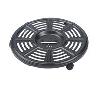 MoSundi Plateau de cuisson en acier carbone pour friteuse Ninja AF100 AF150 FD401 OP300 OP500, plaque de cuisson antiadhésive de 20,6 cm avec poignée facile à prendre en main