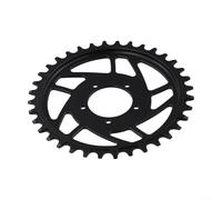 MoSundi Plateau de pédalier 36T en alliage d'aluminium pour moteur central Bafang 48 V 52 V 1000 W Noir