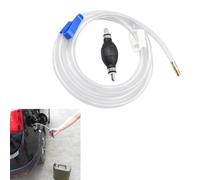 MoSundi Pompe à siphon manuelle Extracteur d'huile Gaz pour aquarium eau | Pompe à siphon manuelle Extracteur d'huile pour carburant et eau pour réservoir Tuyau PVC 25 cm