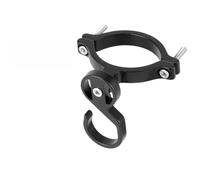 MoSundi Porte-bidon pour vélo en alliage d'aluminium de 3,5 à 5,5 cm de diamètre, angle réglable à 90°, résistant aux intempéries et léger pour vélos, vélos électriques, motos, noir