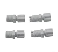 MoSundi Raccord d'entrée de chlorinateur de piscine et clapet anti-retour avec écrous de compression pour Hayward CL220, compatible avec les distributeurs CL200 et CL220BR