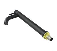 MoSundi Robinet mitigeur simple en acier inoxydable 304 noir pour lavabo de salle de bain, résistant à la corrosion, design moderne