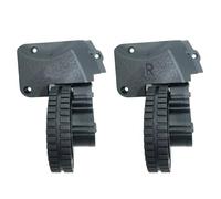 MoSundi Roues de rechange pour robot aspirateur 360 C50, roue gauche et droite noire