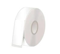 MoSundi Ruban adhésif étanche pour câble D11/P11/P12/P15/D30/D30S/D32/D35, papier thermique, sans encre, 109 x 12 mm, 1 pièce, blanc