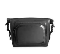 MoSundi Sac banane imperméable pour vélo et randonnée avec revêtement en maille PVC, 23 x 9 x 17 cm, 301 g, compatible avec guidon de vélo - Jaune