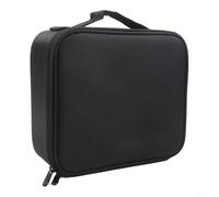 MoSundi Sac de rangement en tissu pour oculaire de télescope avec cloisons réglables, étui portable pour accessoires d'astronomie pour chasse, camping, noir, grande taille (taille S)