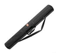 MoSundi Sac de transport pour matériel de pêche, sac de rangement en toile pour cannes et matériel de pêche, pliable pour un transport facile, Voir image, Noir