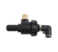 MoSundi Soupape d'échappement rapide pour changeur de pneu - Vanne de décharge à sens unique pour broyeur de perles, pour cylindres de type A/B/C, noir