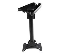 MoSundi Starlink Gen 3 Toit pivotant pour kit de montage avec adaptateur de tuyau coulissant pour version standard, base en alliage d'aluminium, noir