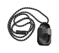 MoSundi Sunnylife Support de poitrine et tour de cou pour Insta360 GO 3, sangle réglable pour mains libres POV à la première personne, support ABS compact (noir)