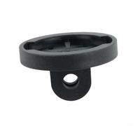 MoSundi Support d'ordinateur de vélo ABS pour Garmin, support GPS avec caméra de sport et support d'éclairage avant, adaptateur d'ordinateur de vélo, noir (support lumineux)