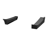 MoSundi Support horizontal pour console PS5 Pro - Base ABS pour disque et édition numérique - 8,7 x 5,1 x 26,2 cm - Compatible PS5PRO - Design compact - Noir