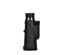 MoSundi Télescope monoculaire étanche 8 x 42 avec vision grand angle, revêtement FMC, adaptateur de téléphone, noir