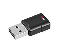 MoSundi Transmetteur audio sans fil 5.3 Adaptateur pour PS5 pour PS4 PC Faible latence Casque de jeu Dongle Play Noir